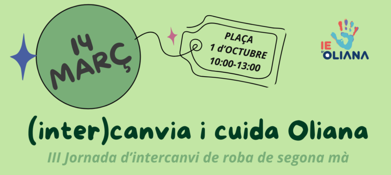 (INTER)CANVIA I CUIDA OLIANA