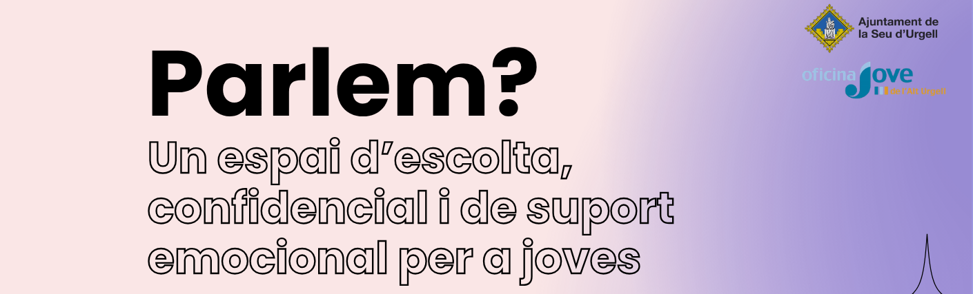 Parlem? Espai d’escolta per a joves
